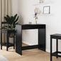 Mesa de Bar Roble Negro 102 x 50 x 103,5 cm