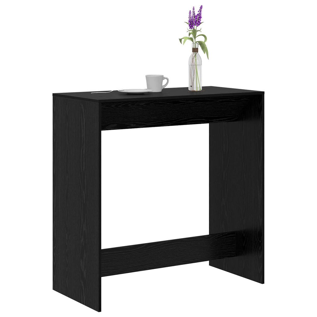 Mesa de Bar Roble Negro 102 x 50 x 103,5 cm