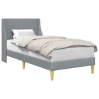 Estructura de cama con cabecera placa de conexión