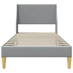 Estructura de cama con cabecera placa de conexión