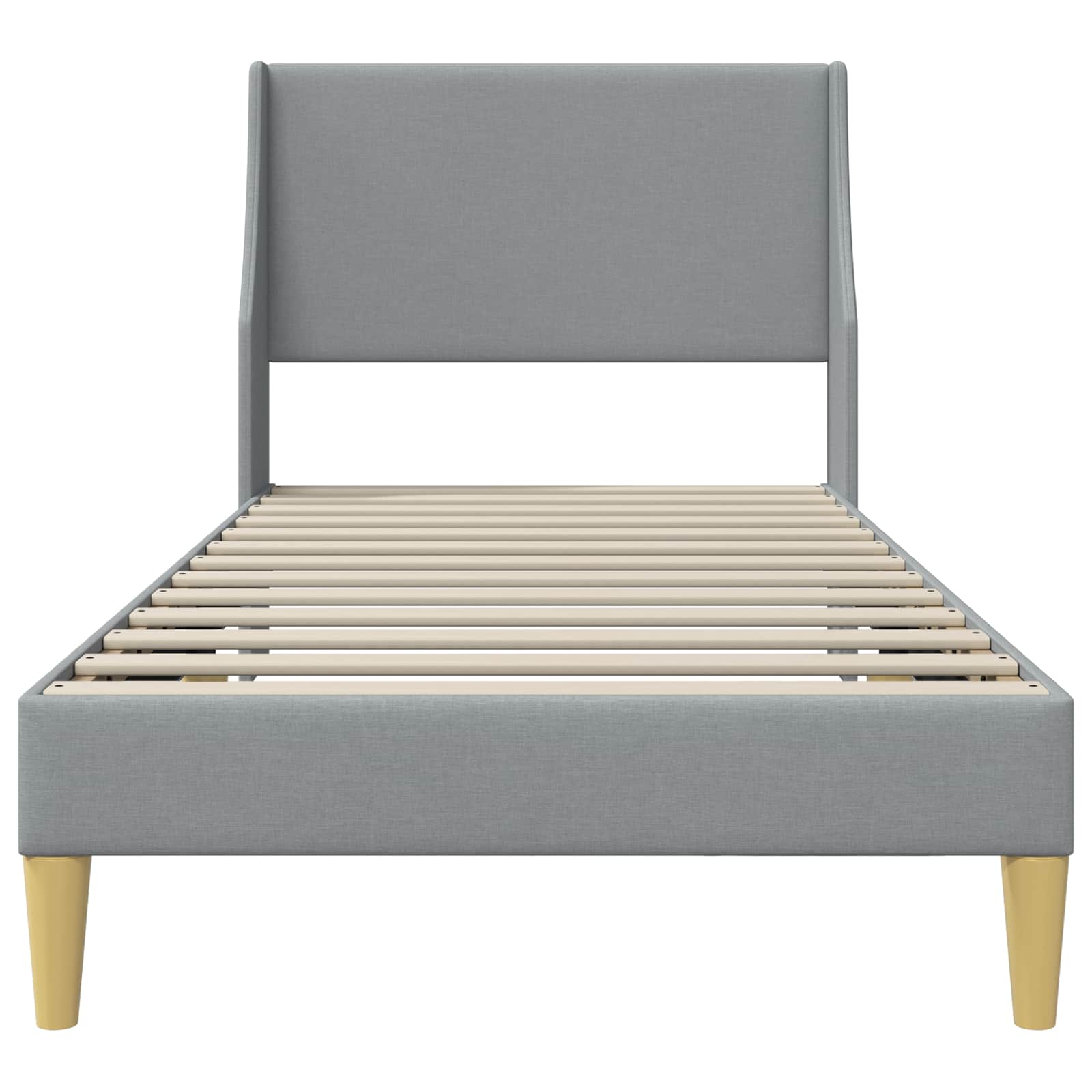 Estructura de cama con cabecera placa de conexión