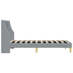 Estructura de cama con cabecera placa de conexión