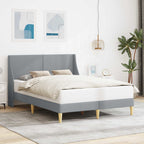 Estructura de cama con cabecera placa de conexión
