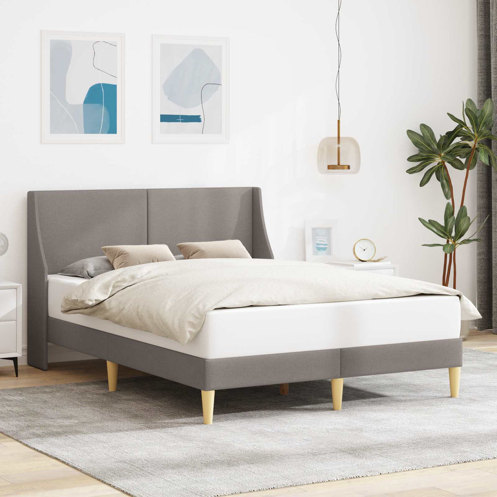 Estructura de cama con cabecera placa de conexión