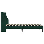 Estructura de cama Verde oscuro 100 x 200 cm Terciopelo