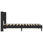 Estructura de cama con cabecera Negro 100 x 200 cm Terciopelo