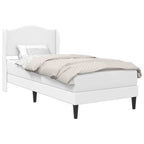 Estructura de cama Blanco 100 x 200 cm Cuero sintético