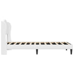 Estructura de cama Blanco 100 x 200 cm Cuero sintético
