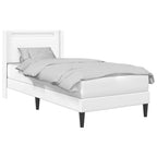 Estructura de cama Blanco 100 x 200 cm Cuero sintético