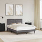 Estrutura de cama Branco 100 x 200 cm Couro sintético