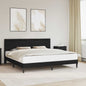 Estrutura de cama Branco 100 x 200 cm Couro sintético