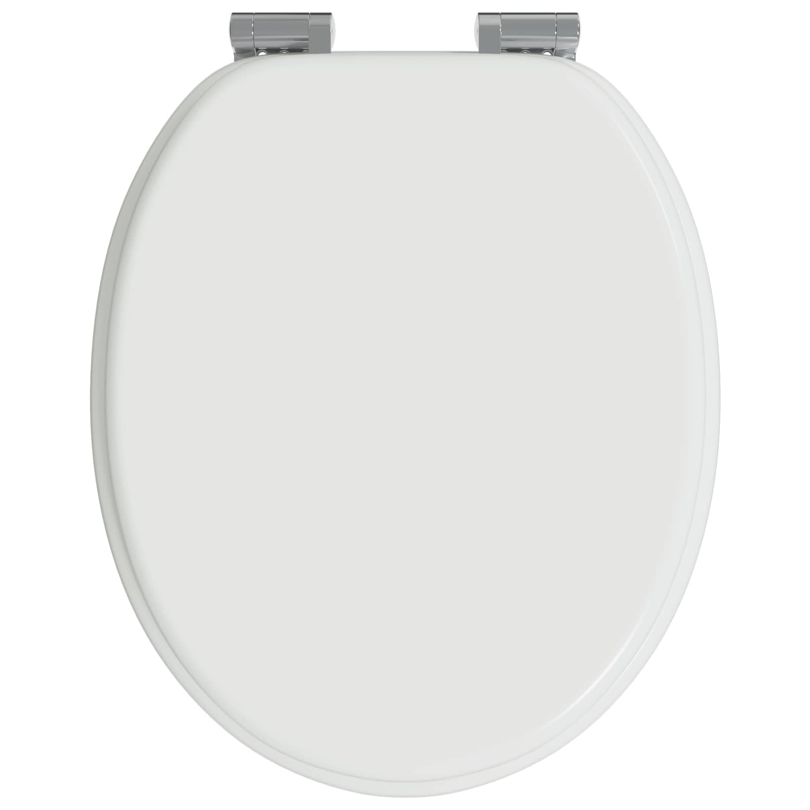 Asiento de inodoro de cierre suave 2 pcs 44 x 38 cm