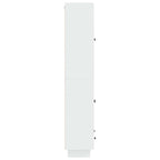 Juego de armarios 2 pcs Blanco Brillante 66 x 34,5 x 95 cm