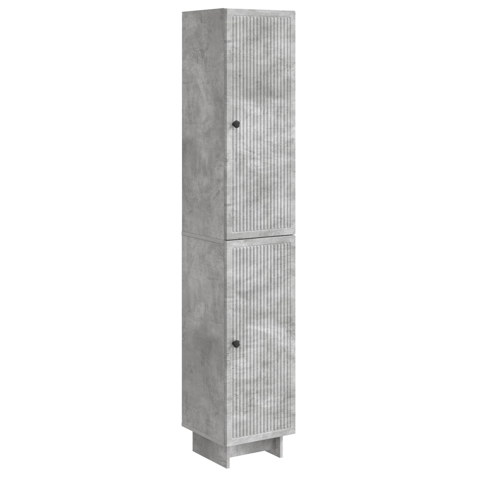 Conjunto de 2 armários branco de alto brilho 34,5 x 33 x 90 cm
