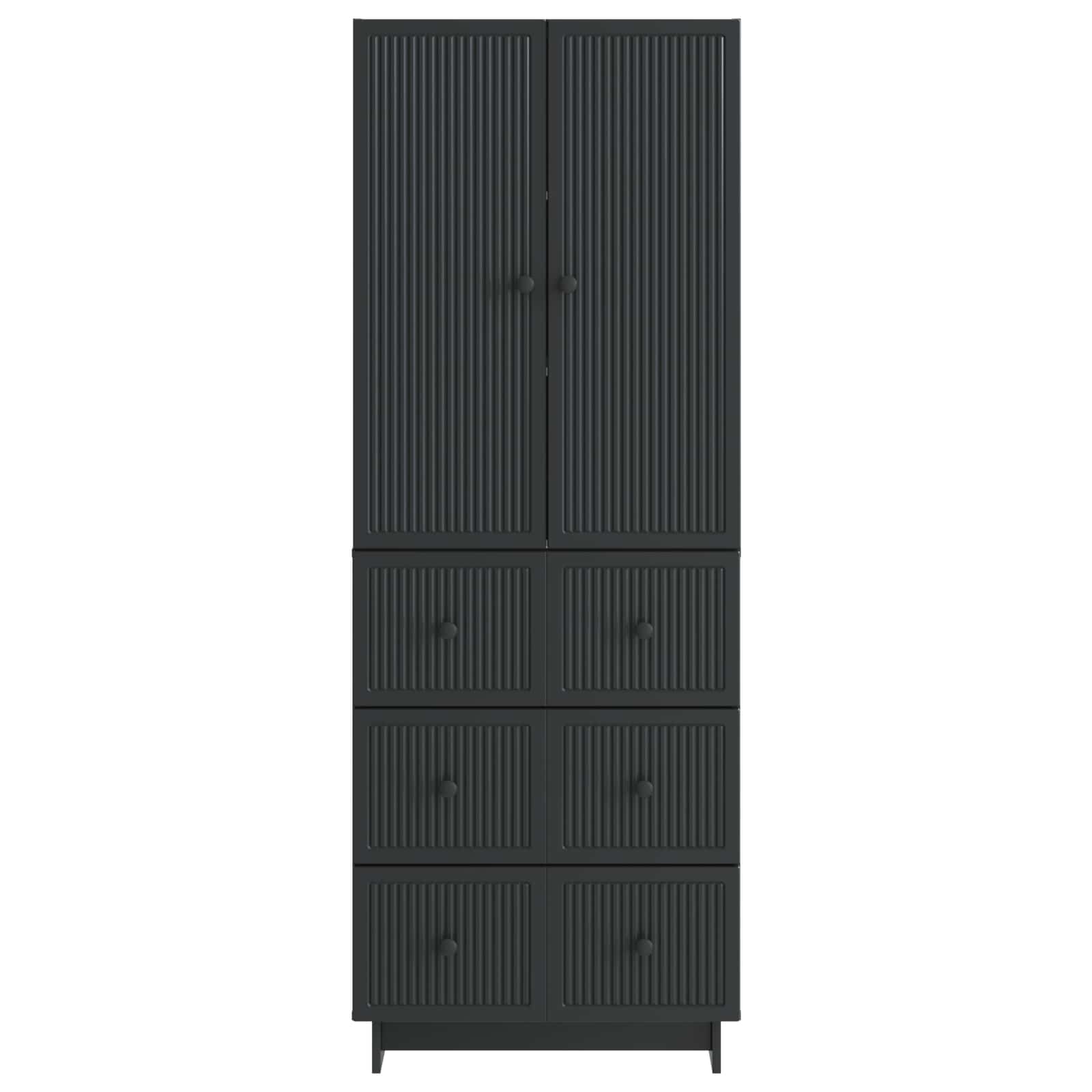Juego de armarios 2 pcs 66 x 34,5 x 90 cm Madera de ingeniería