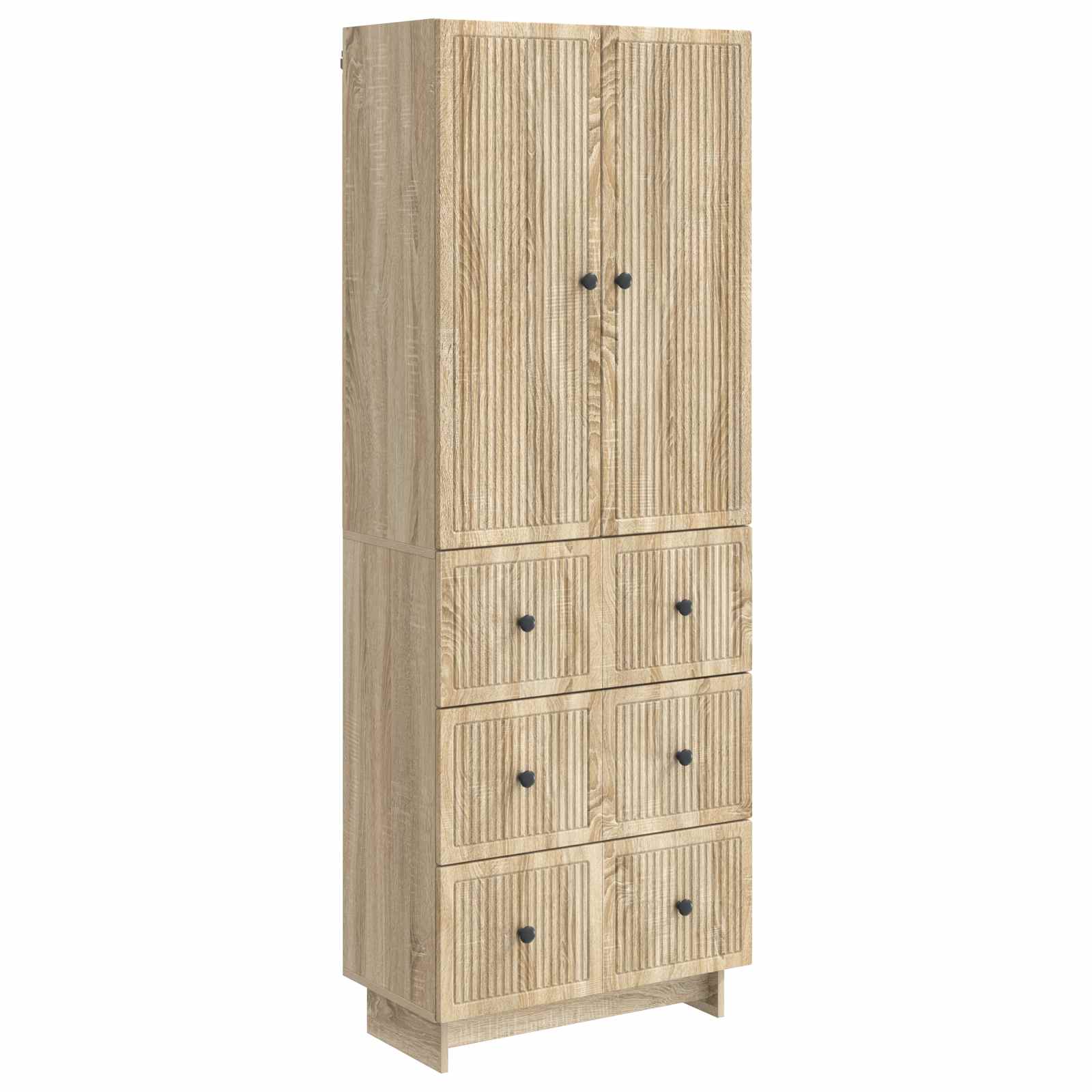 Juego de armarios 2 pcs 66 x 34,5 x 90 cm Madera de ingeniería