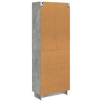 Juego de armarios 2 pcs Gris Hormigón 66 x 34,5 x 90 cm