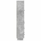 Juego de armarios 2 pcs Gris Hormigón 66 x 34,5 x 90 cm