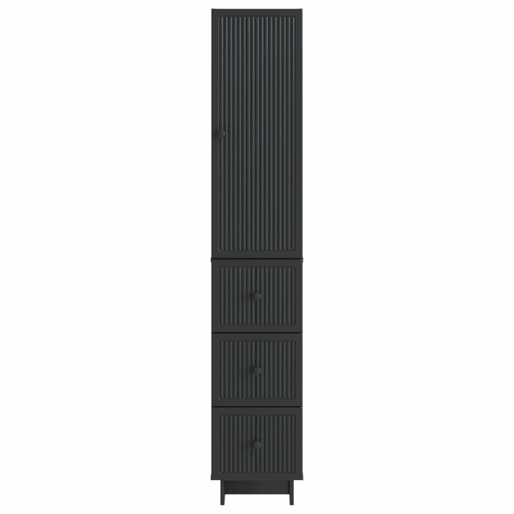 Juego de armarios 2 pcs 33 x 34,5 x 90 cm Madera de ingeniería