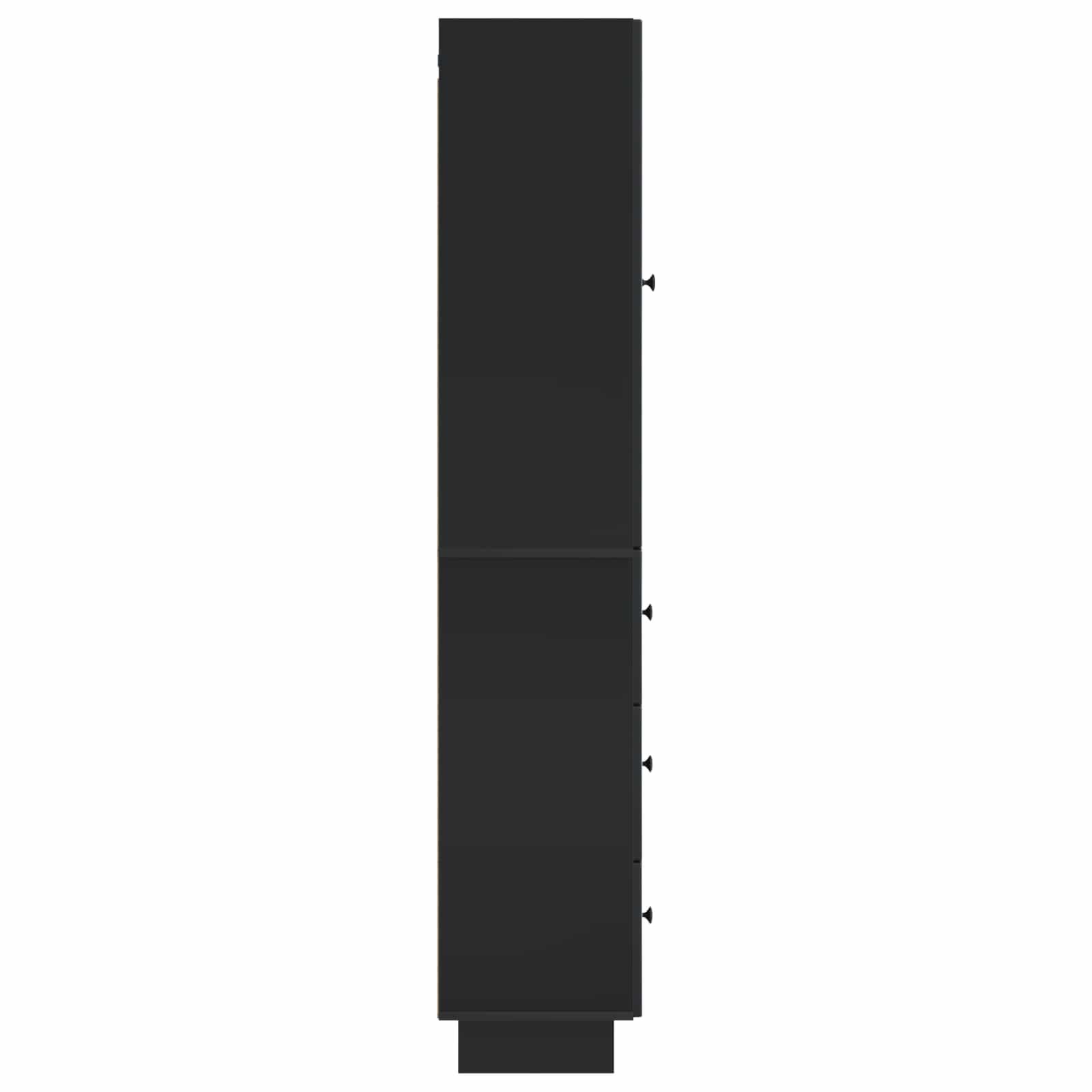 Juego de armarios 2 pcs 33 x 34,5 x 90 cm Madera de ingeniería