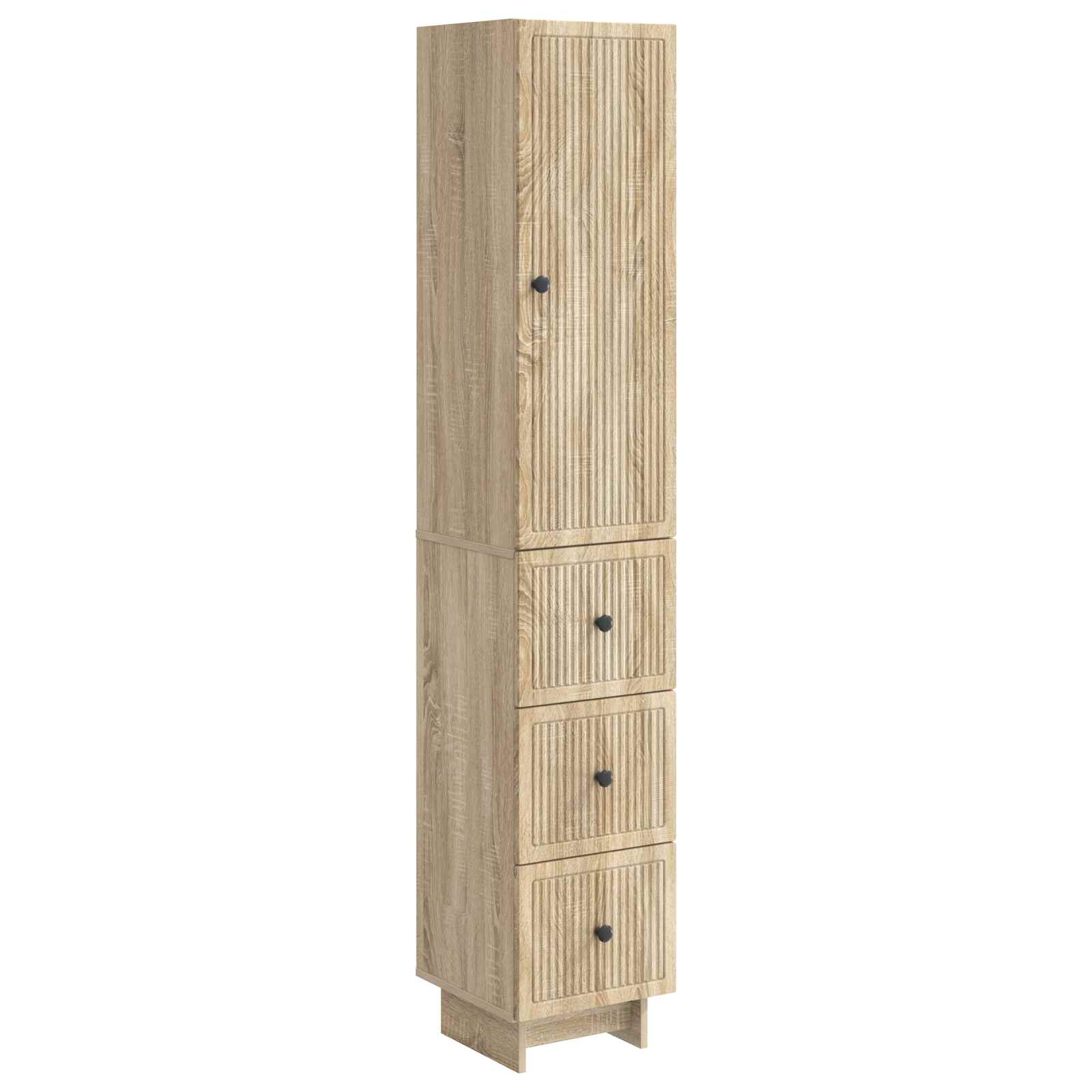 Juego de armarios 2 pcs 33 x 34,5 x 90 cm Madera de ingeniería