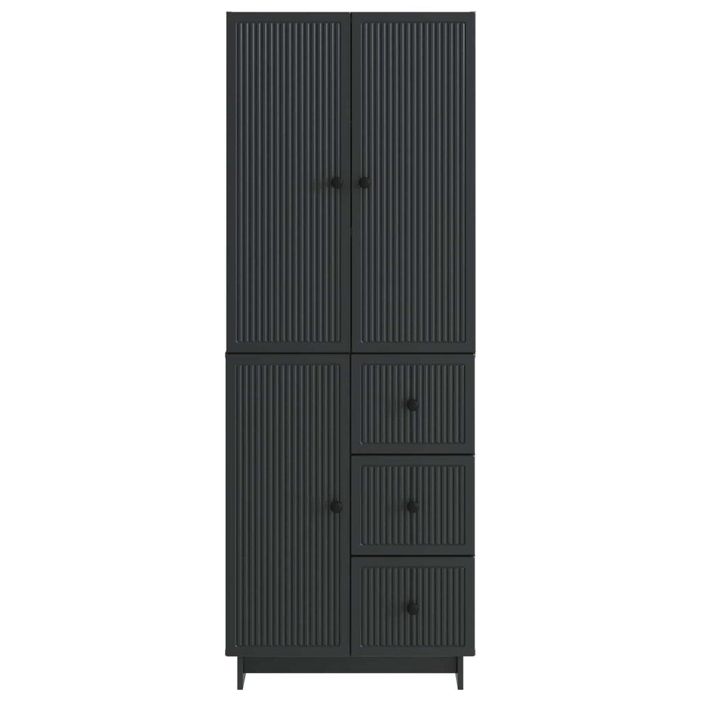 Juego de armarios 2 pcs 66 x 34,5 x 90 cm Madera de ingeniería