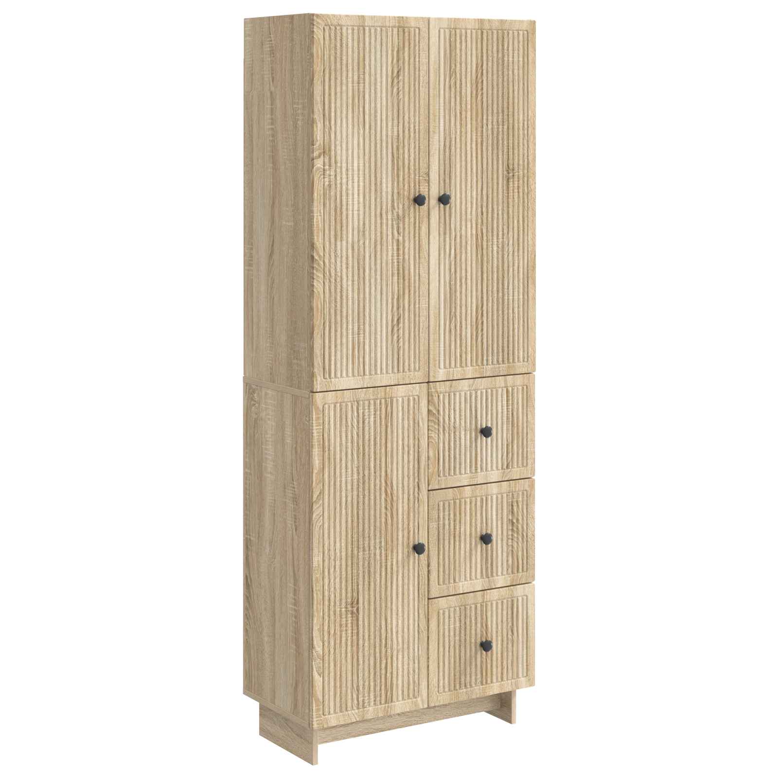 Juego de armarios 2 pcs 66 x 34,5 x 90 cm Madera de ingeniería