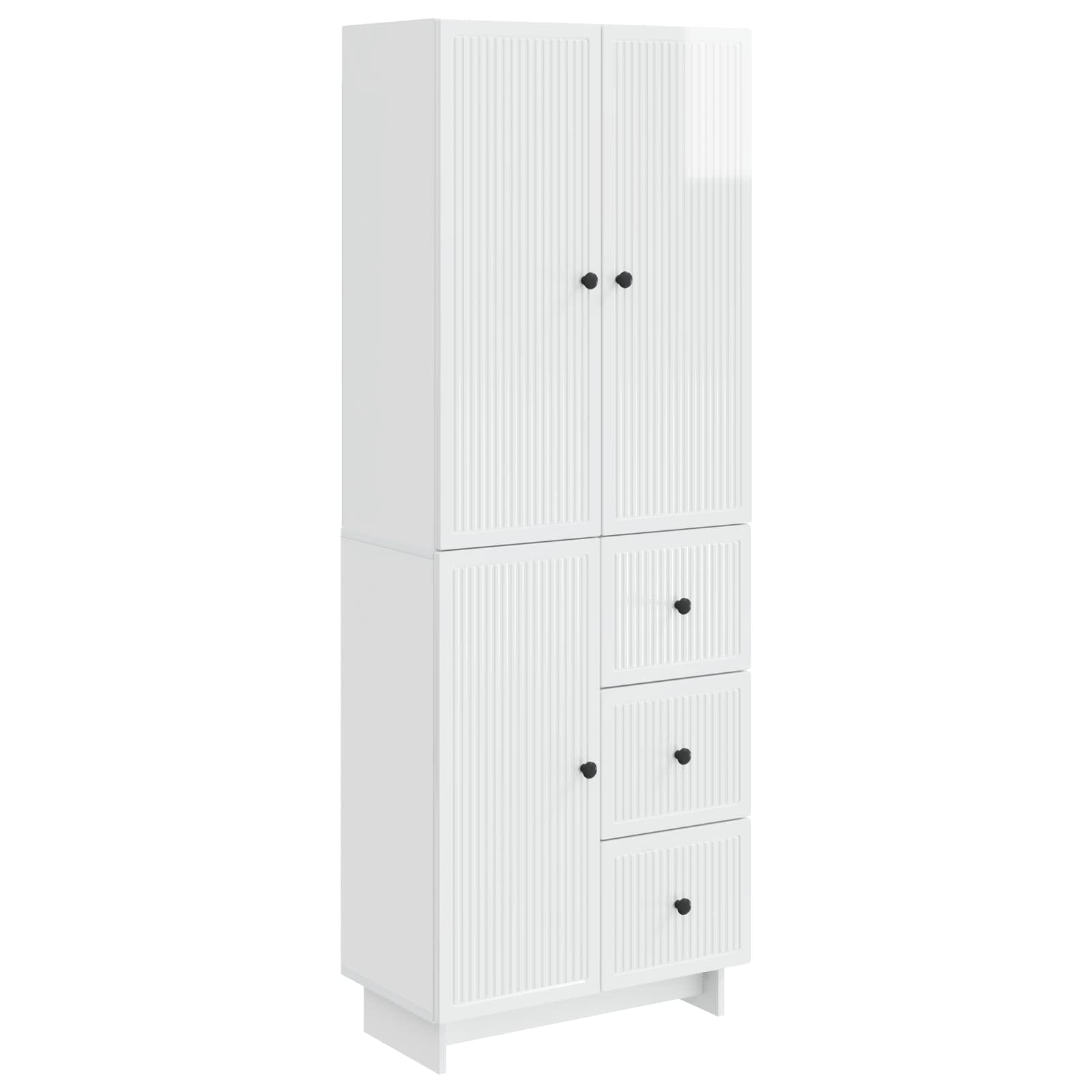 Juego de armarios 2 pcs 66 x 34,5 x 90 cm Madera de ingeniería
