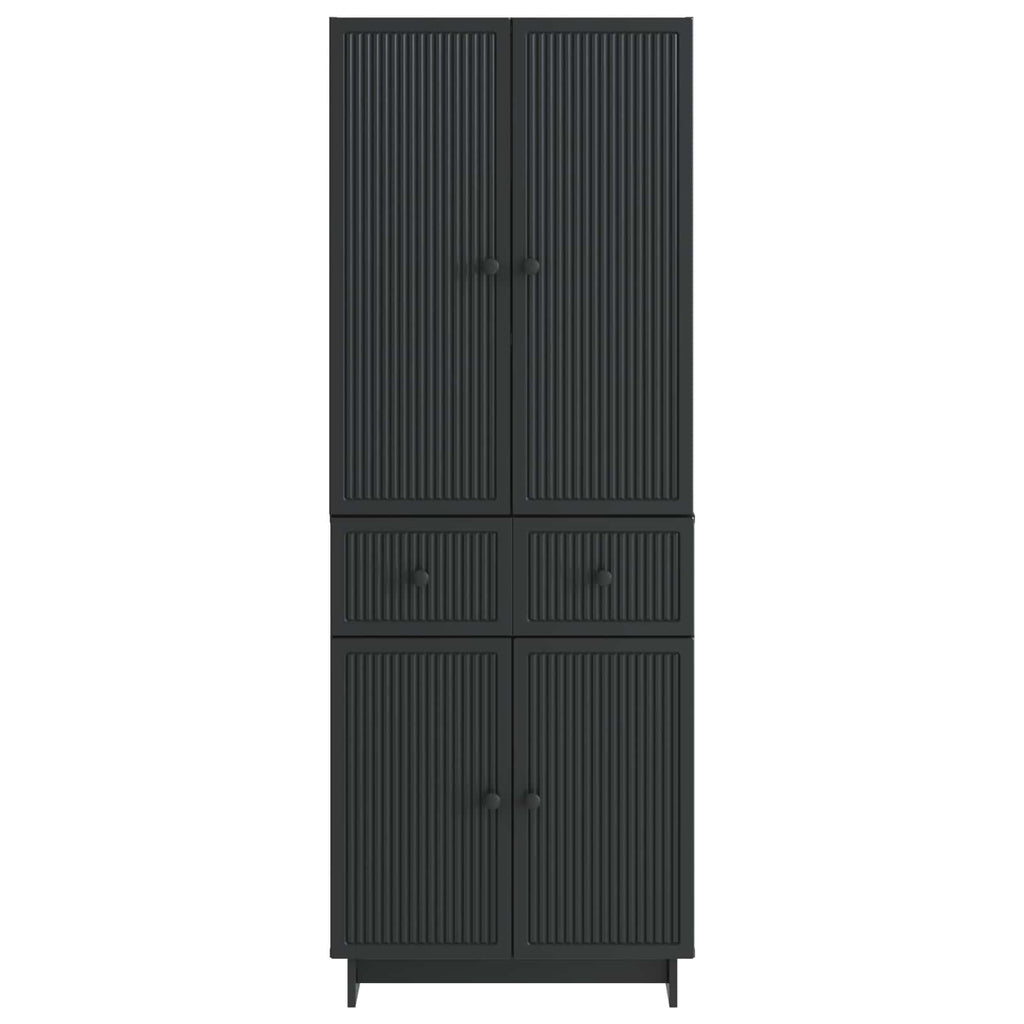Cabinet set 2 pcs 66 x 34.5 x 90 cm Engineered wood
