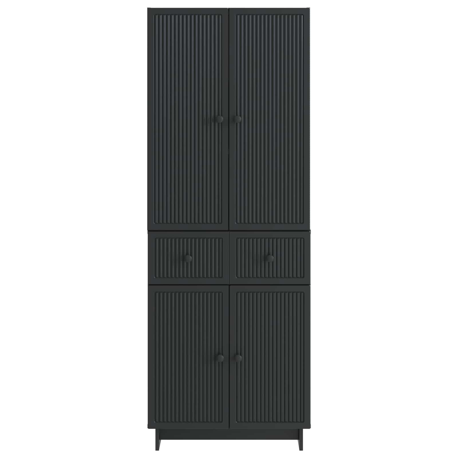 Cabinet set 2 pcs 66 x 34.5 x 90 cm Engineered wood