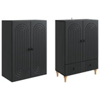 Juego de armarios 2 pcs 66 x 34,5 x 95 cm Madera de ingeniería