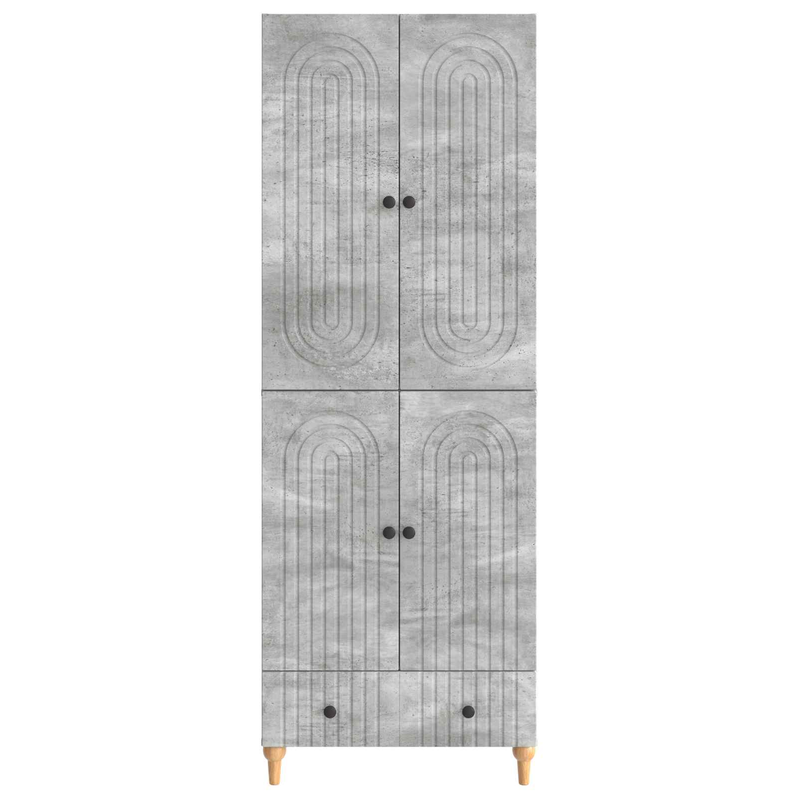 Juego de armarios 2 pcs Madera de ingeniería