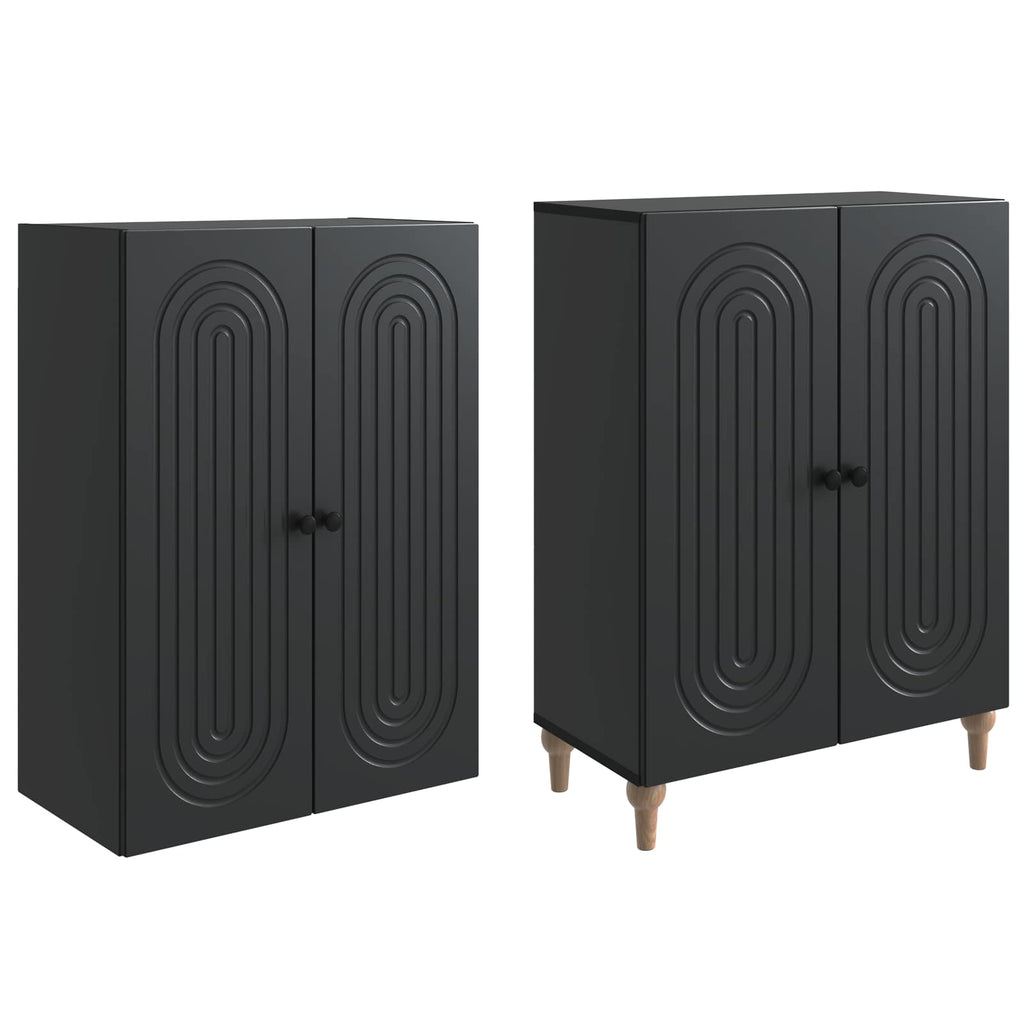 Juego de armarios 2 pcs 66 x 34,5 x 90 cm Madera de ingeniería
