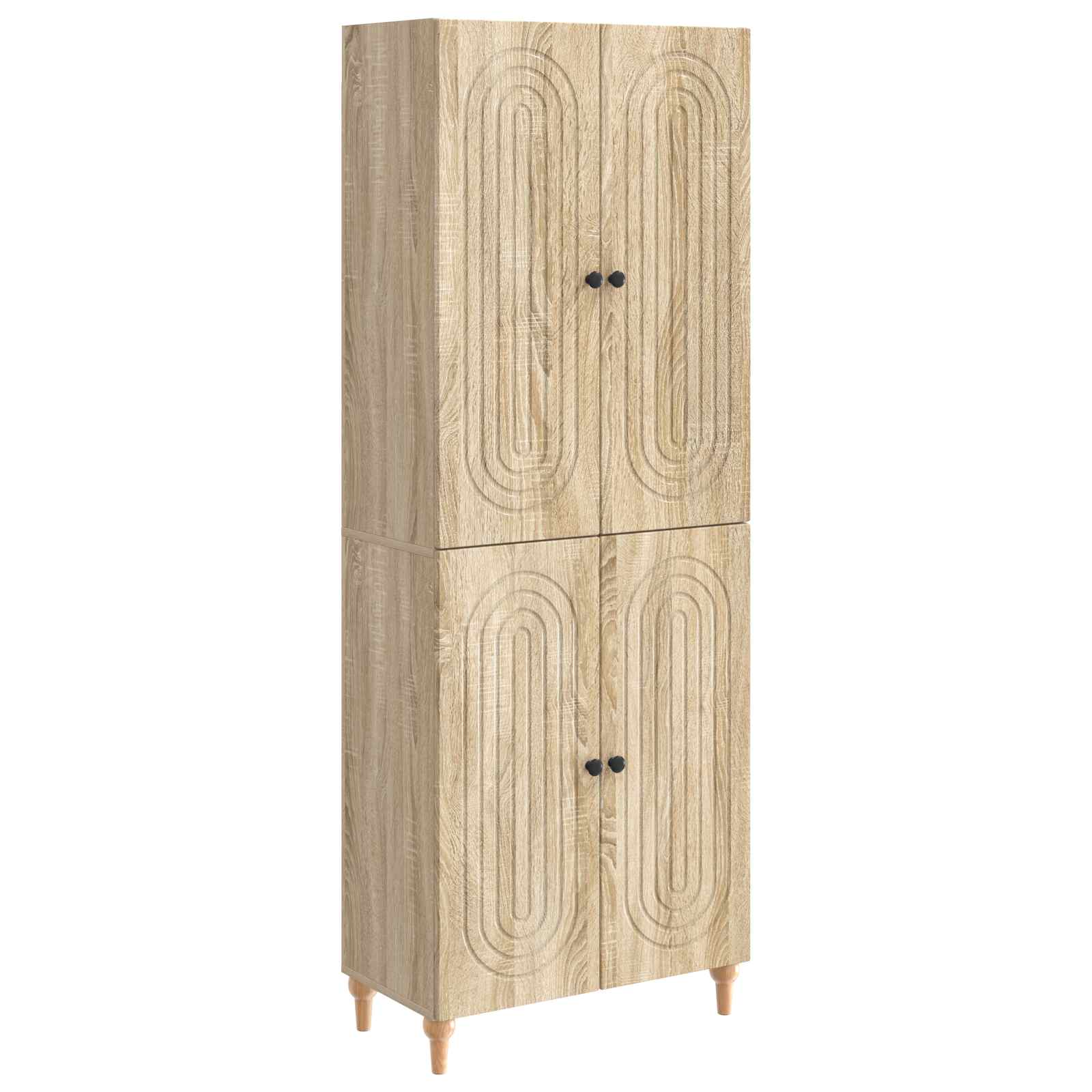 Juego de armarios 2 pcs 66 x 34,5 x 90 cm Madera de ingeniería