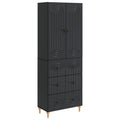 Juego de armarios 2 pcs 66 x 34,5 x 90 cm Madera de ingeniería