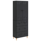 Juego de armarios 2 pcs 66 x 34,5 x 90 cm Madera de ingeniería