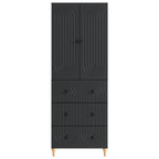 Juego de armarios 2 pcs 66 x 34,5 x 90 cm Madera de ingeniería