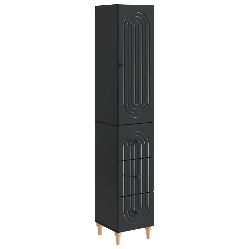 Juego de armarios 2 pcs 33 x 34,5 x 90 cm Madera de ingeniería
