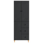 Juego de armarios 2 pcs 66 x 34,5 x 90 cm Madera de ingeniería