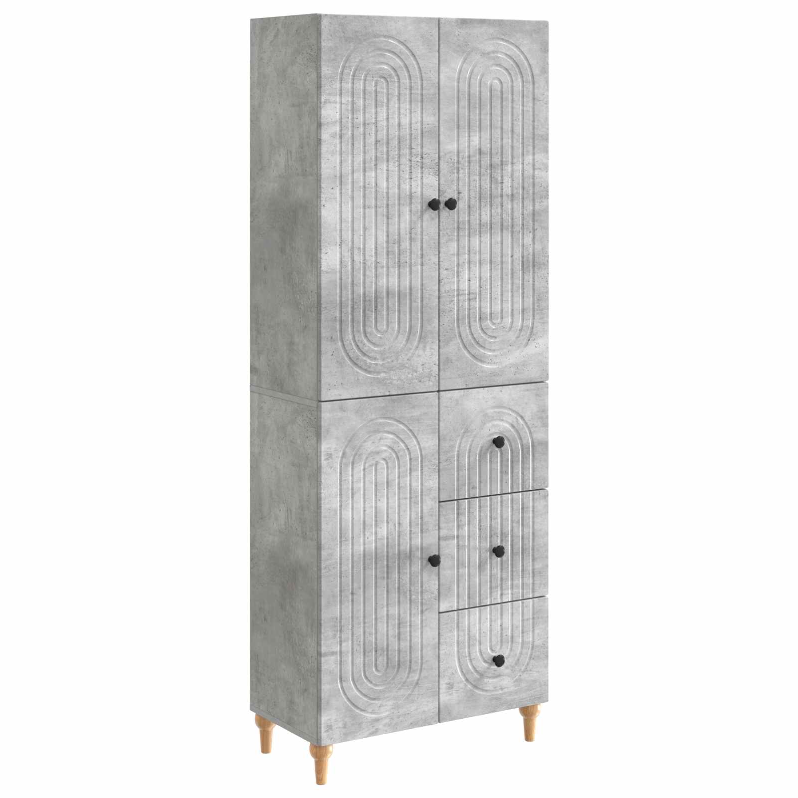 Juego de armarios 2 pcs 66 x 34,5 x 90 cm Madera de ingeniería