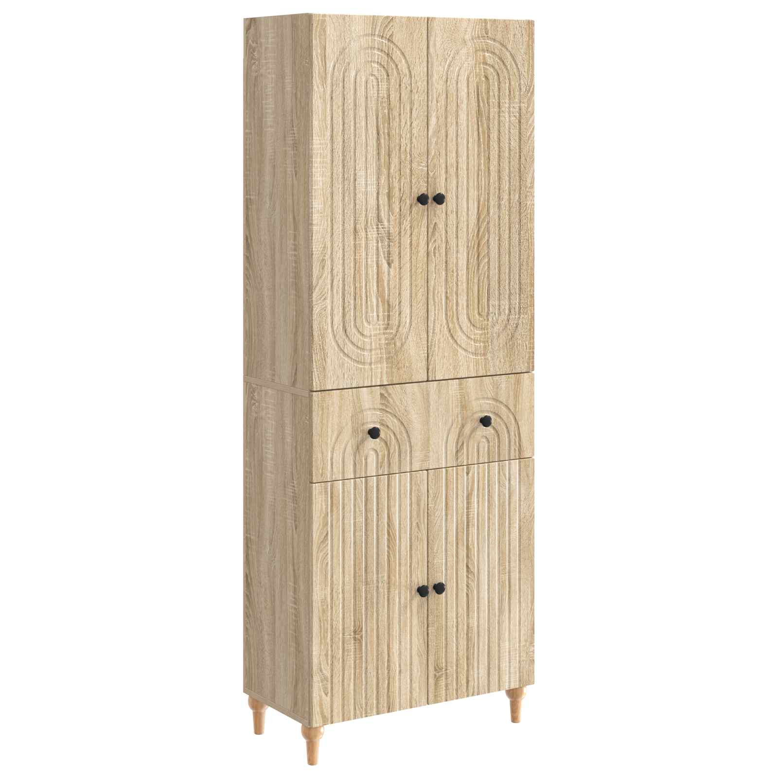Juego de armarios 2 pcs 66 x 34,5 x 90 cm Madera de ingeniería