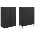 Juego de armarios 2 pcs 66 x 34,5 x 95 cm Madera de ingeniería