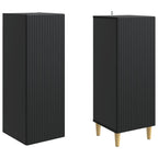 Juego de armarios 2 pcs 33 x 34,5 x 90 cm Madera de ingeniería