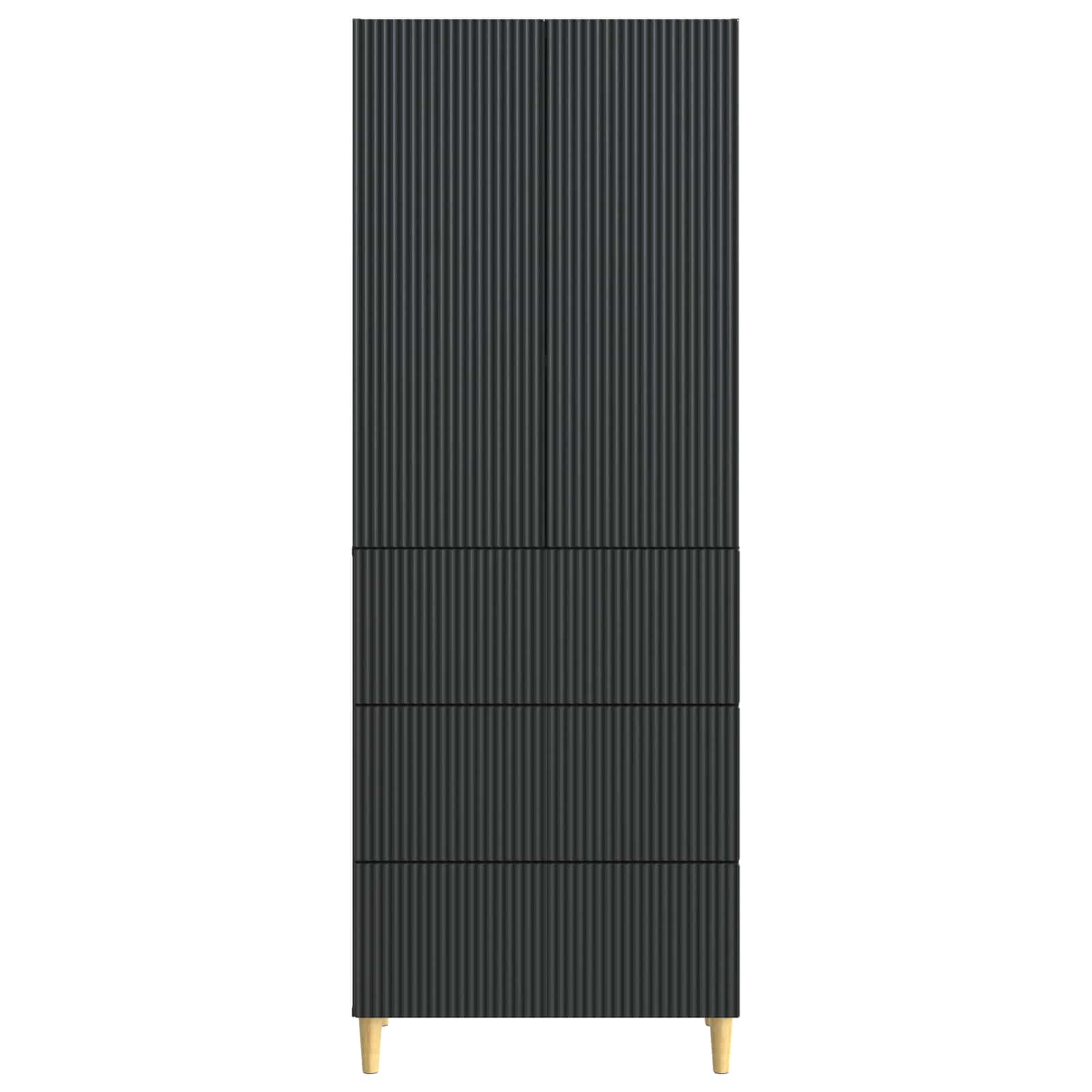 Juego de armarios 2 pcs 66 x 34,5 x 90 cm Madera de ingeniería