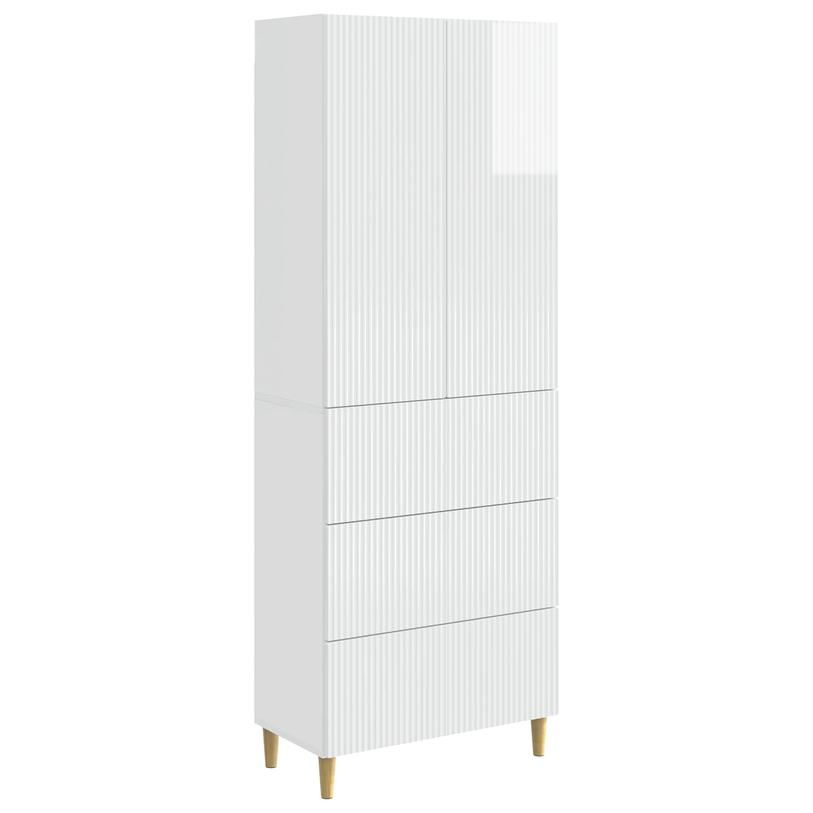 Juego de armarios 2 pcs 66 x 34,5 x 90 cm Madera de ingeniería