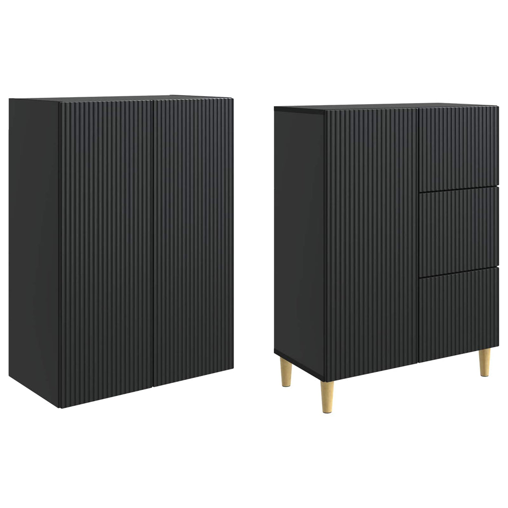 Juego de armarios 2 pcs 66 x 34,5 x 90 cm Madera de ingeniería