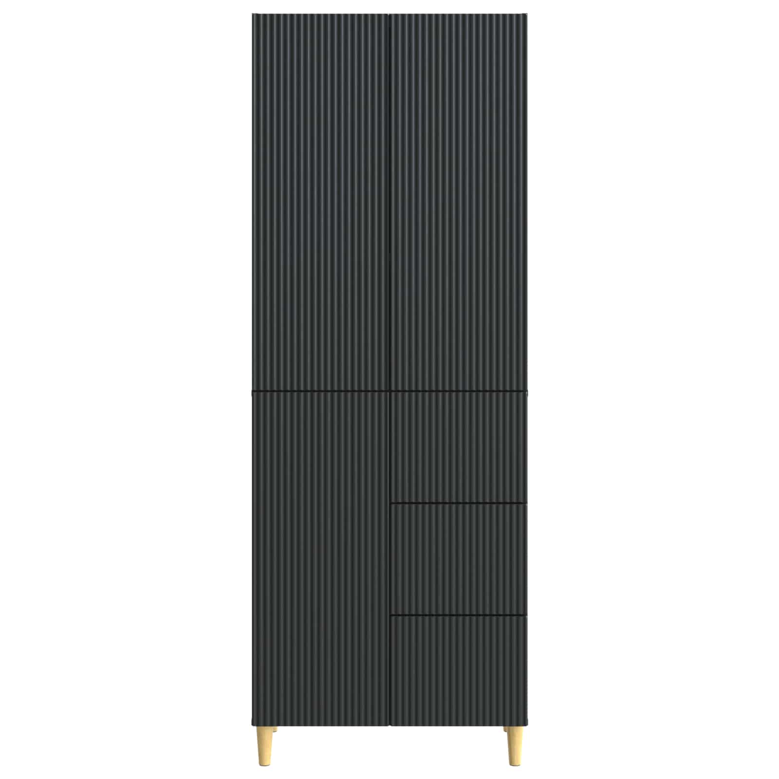 Juego de armarios 2 pcs 66 x 34,5 x 90 cm Madera de ingeniería