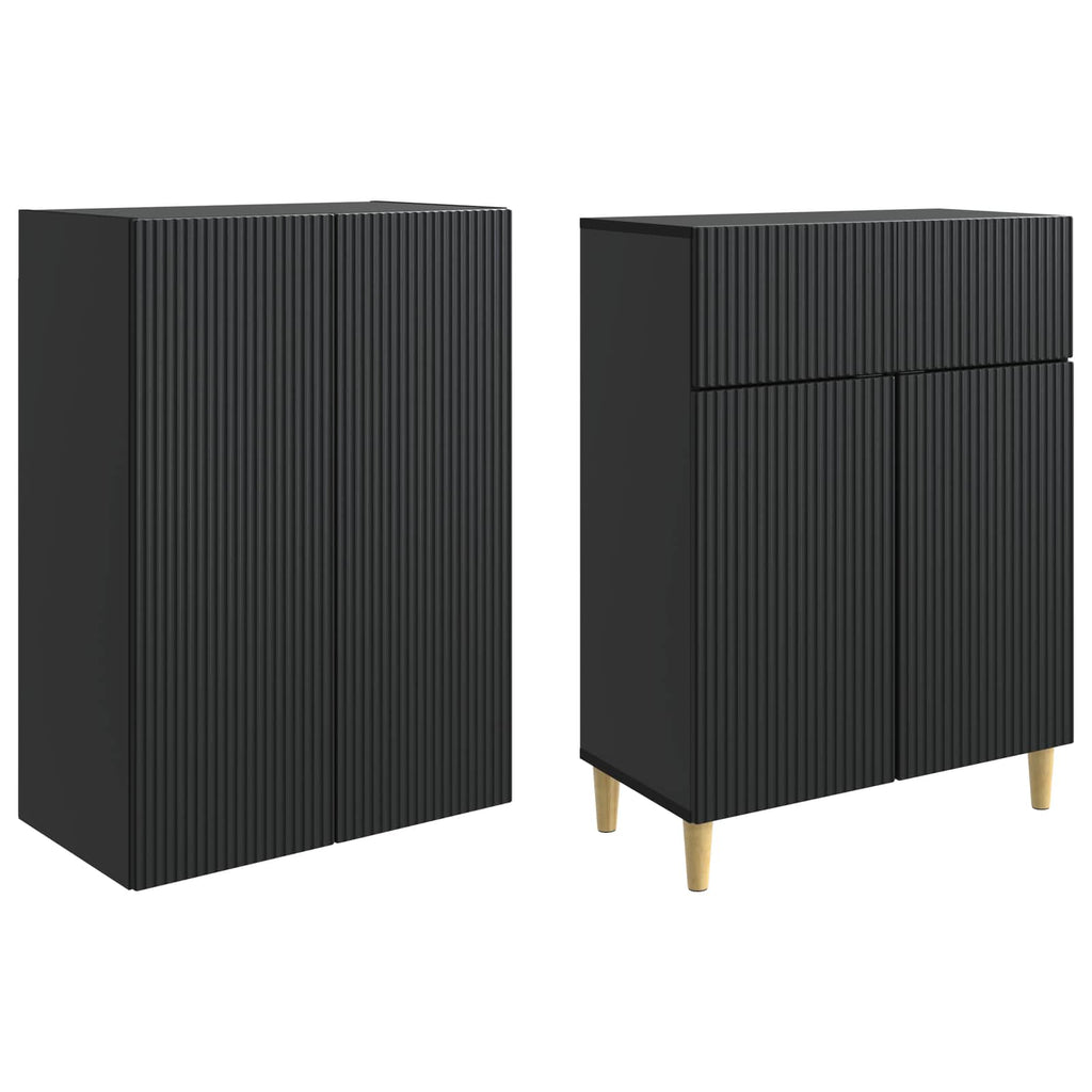 Juego de armarios 2 pcs 66 x 34,5 x 90 cm Madera de ingeniería