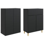 Juego de armarios 2 pcs 66 x 34,5 x 90 cm Madera de ingeniería