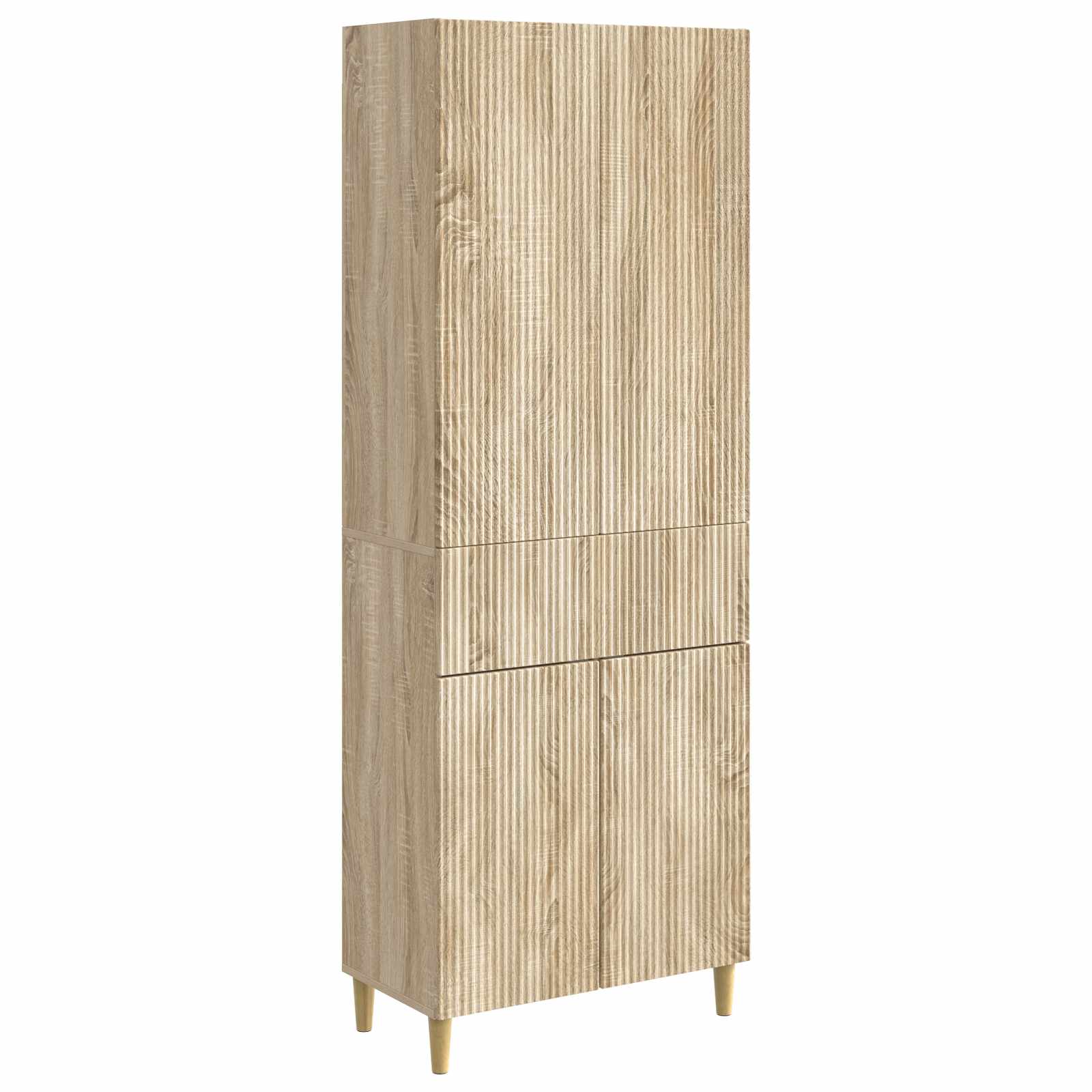 Juego de armarios 2 pcs 66 x 34,5 x 90 cm Madera de ingeniería